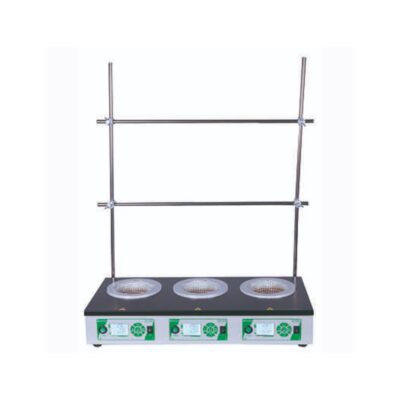 Heating mantle PE-4100-3 (3x0.5L) digital with set of racks