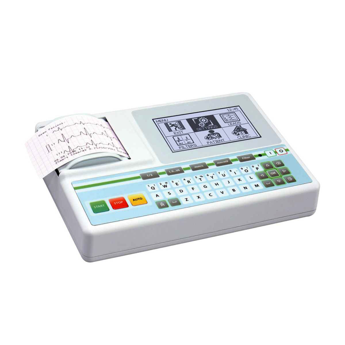 ASPEL AsCARD Green B/W ECG Machine