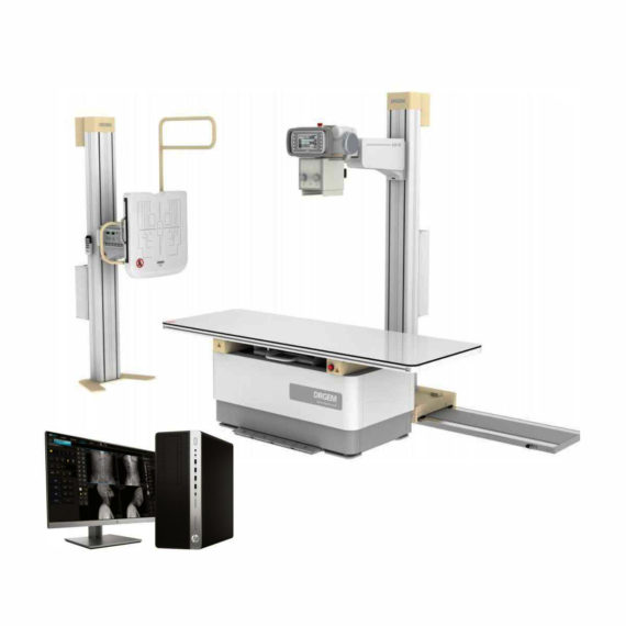 DrGem GXR SD 400mA Floor Mounted Digital X ray Machine  