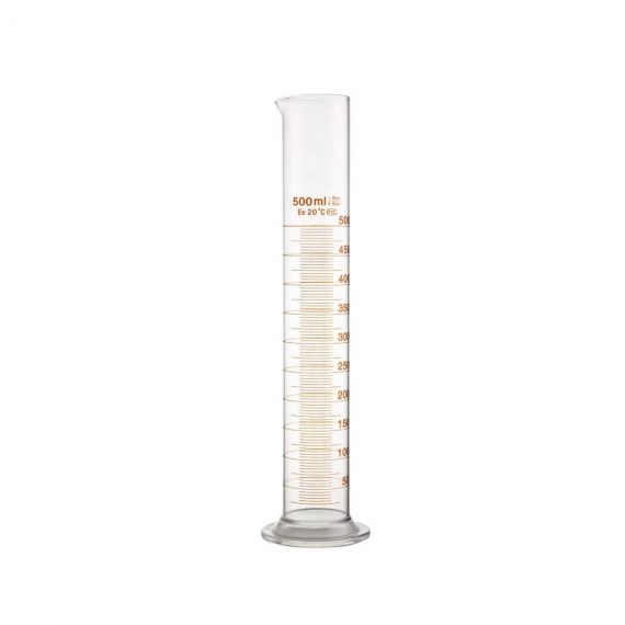 glass measuring cylinder 500ml