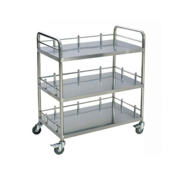 3 Layers Instrument Trolley