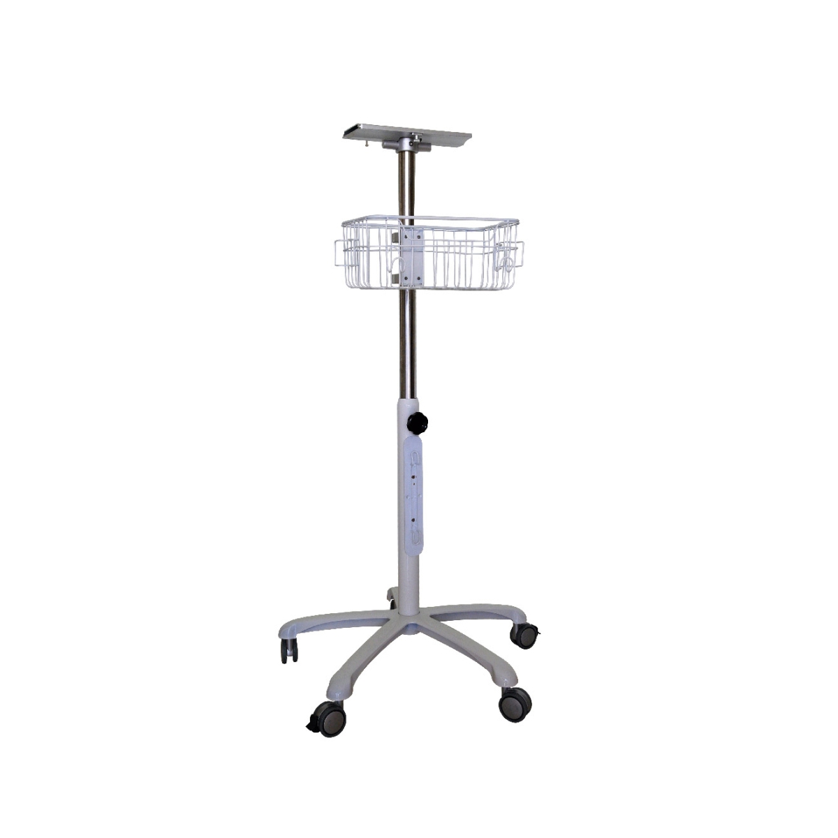 Light Duty Rolling Stand with Adjustable Height for Medical Devices JRS