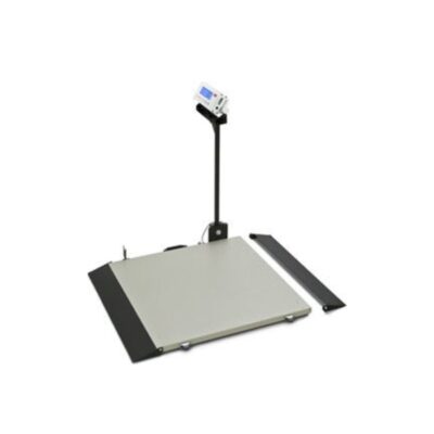 ade m500660-01 wheel chair scale with foldable column
