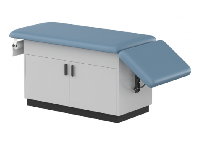Clinic Cabinet Style Treatment Table with Footrest